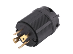 Conector Eléctrico De Bloqueo Giratorio De 4 Cables Nema L14-30p 30a 125v-250v Para Generador
