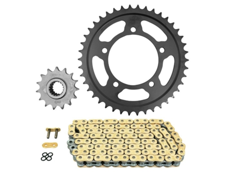 Kit cadena moto AFAM Aprilia 1100 Tuono V4 Rr 20152020 Tuono V4 Factory 20152020 525 15X42 (100-120-10.25)