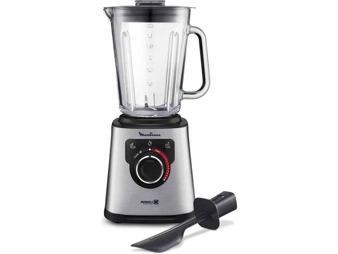Batidora de Vaso MOULINEX Perfect Mix+ LM871D10 (1200 W - 2 L - Inox)