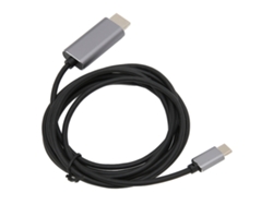 Adaptador De Cable Usb C 3.1 Para Interfaz Multimedia Hd 4k 60hz 1080p 2m/6.6ft Negro