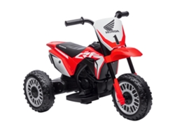 Motocicleta Eléctrica Infantil Honda Crf450rl, Velocidad De 3 Km/h, Claxon, Arranque En Rojo.