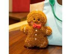(homem De Gengibre De Chocolate De Natal 17cm) Pelúcia, Almofada Para Sofá