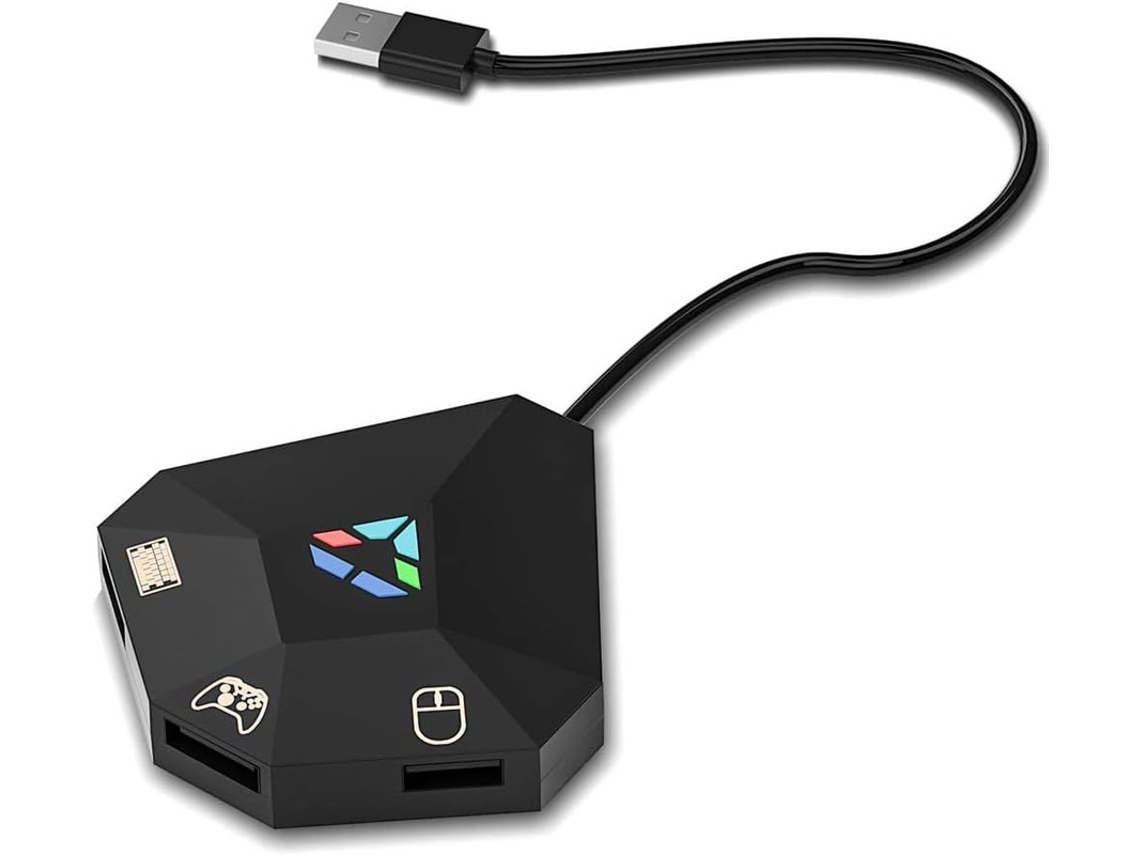 Adaptador de teclado y ratón para Nintendo Switch, PS4, Xbox One, PS3 y X360 - ELORY