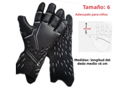 Guantes de portero profesionales con protección reforzada MDUG (6 cm)