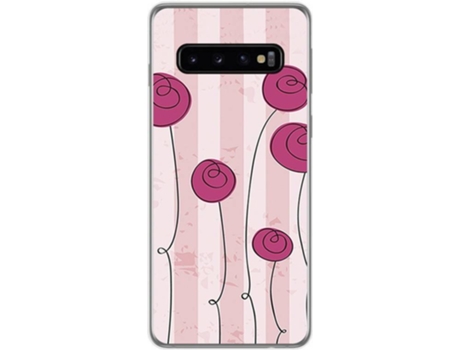 Carcasa Samsung Galaxy S10 Plus TUMUNDOSMARTPHONE Flores Vintage Multicolor