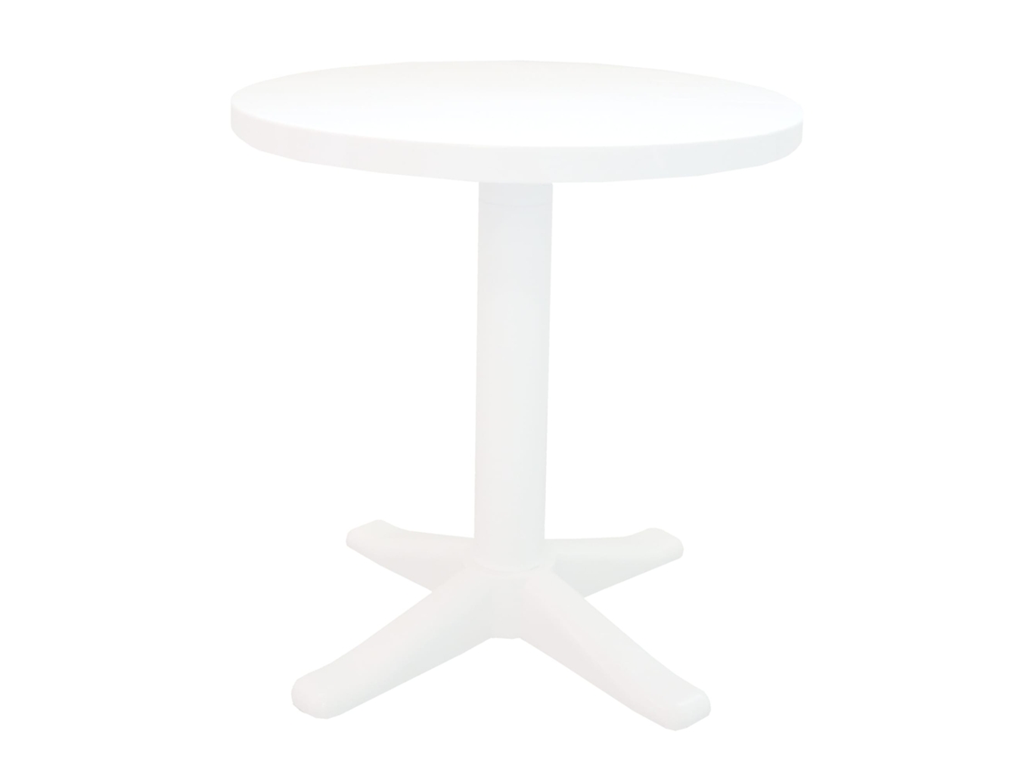 Mesa Redonda Exterior Ø70 Blanco Banyoles Garbar