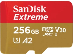 C MEM SANDISK EXTREME MICROSDXC 256GB+SD