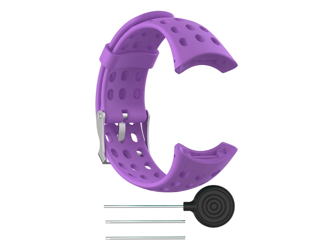 Correa De Repuesto Para Reloj Inteligente Compatible Con Suunto M1/m2/m4/m5 Pulsera De Silicona Morada Para Hombres