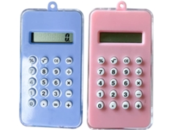 Juego de 2 mini calculadoras para estudiantes con calculadora de bolsillo, unidades básicas Gokoco