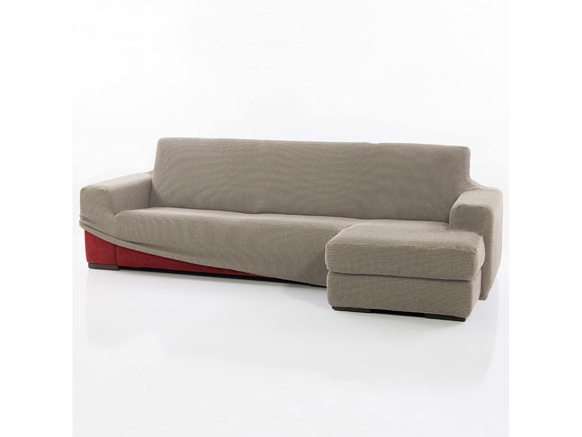 Funda de Sofá DOMAINET Relive (Beige - Algodón y poliéster - 210-320 cm)