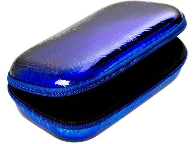 Estuches ZIPIT Metallic S Box Azul