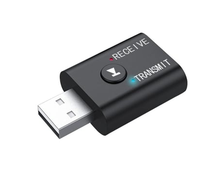 Adaptador USB inalámbrico Bluetooth 5.0 Transmisor para computadora TV Laptop Altavoz Auriculares Receptor