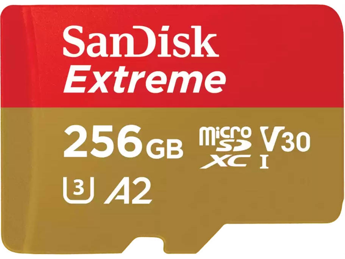C MEM SANDISK EXTREME MICROSDXC 256GB+SD