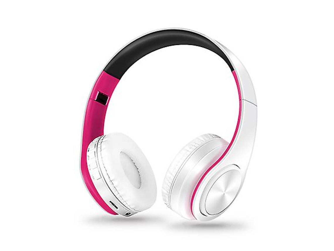 Auriculares Bluetooth YDCY Hifi Stereo Music Fm y compatible con tarjeta Sd con micrófono