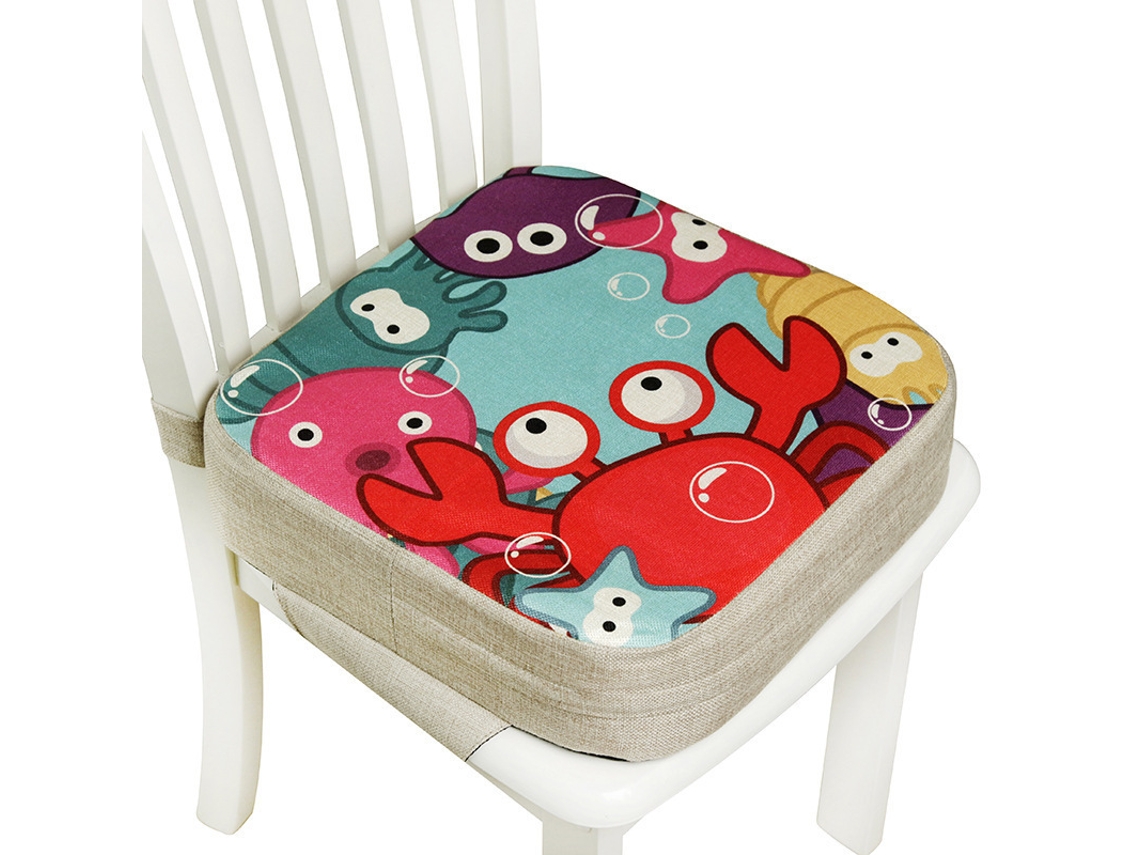 Asiento elevador Eifson para silla de comedor infantil, 10 cm (cangrejo)