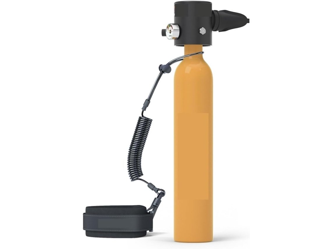 Mini Botella De Buceo, Tanque Portátil De 0,5 L, Mini Cilindro Subacuático Con Tubo De Snorkel.
