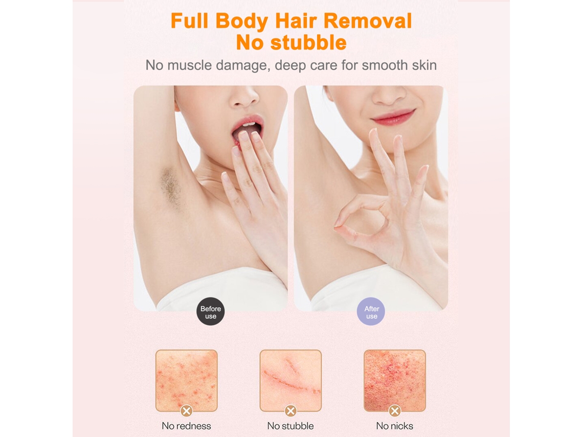 Afeitadora Eléctrica De Cabeza Doble Depiladora De Vello Labial Axilas Pelo Íntimo Piernas Para Mujeres