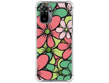 Carcasa Xiaomi Redmi Note 10 TUMUNDOSMARTPHONE Dibujos Antigolpes Flores 02 Multicolor
