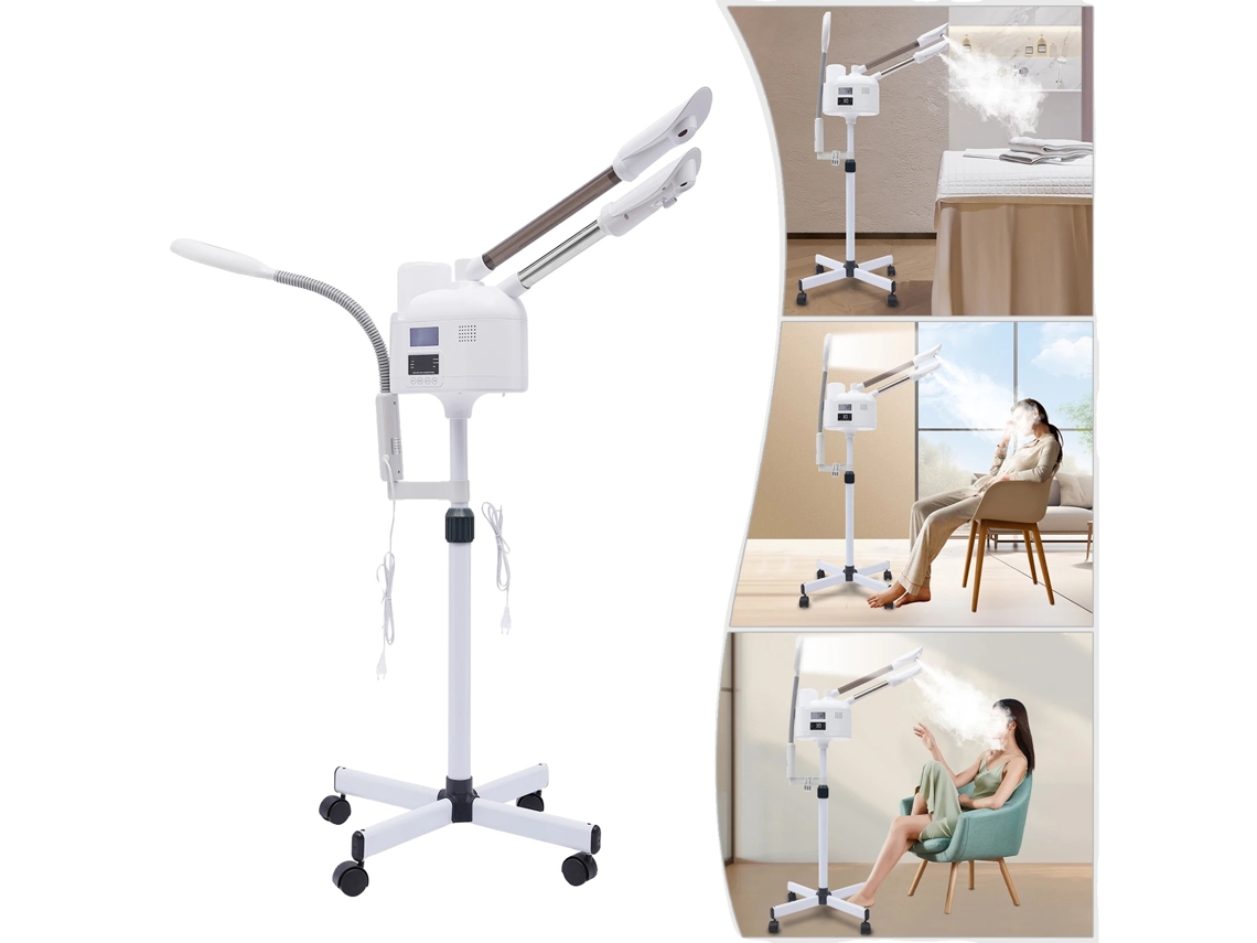 Vaporizador facial 750w 1000ml Altura ajustable 30 minutos 220v OEM