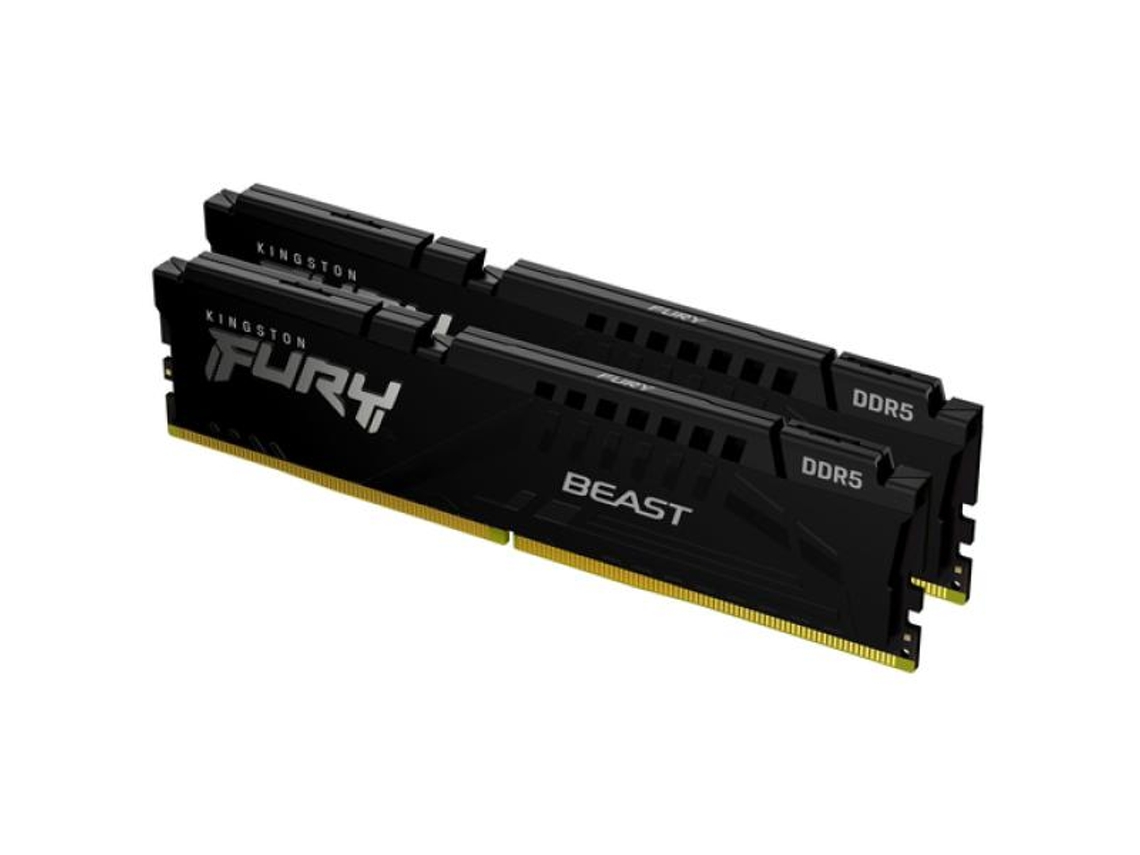 Módulo de memoria Kingston Fury Beast Technology de 64 GB, 2 x 32 GB DDR5 de 5600 Mt/s