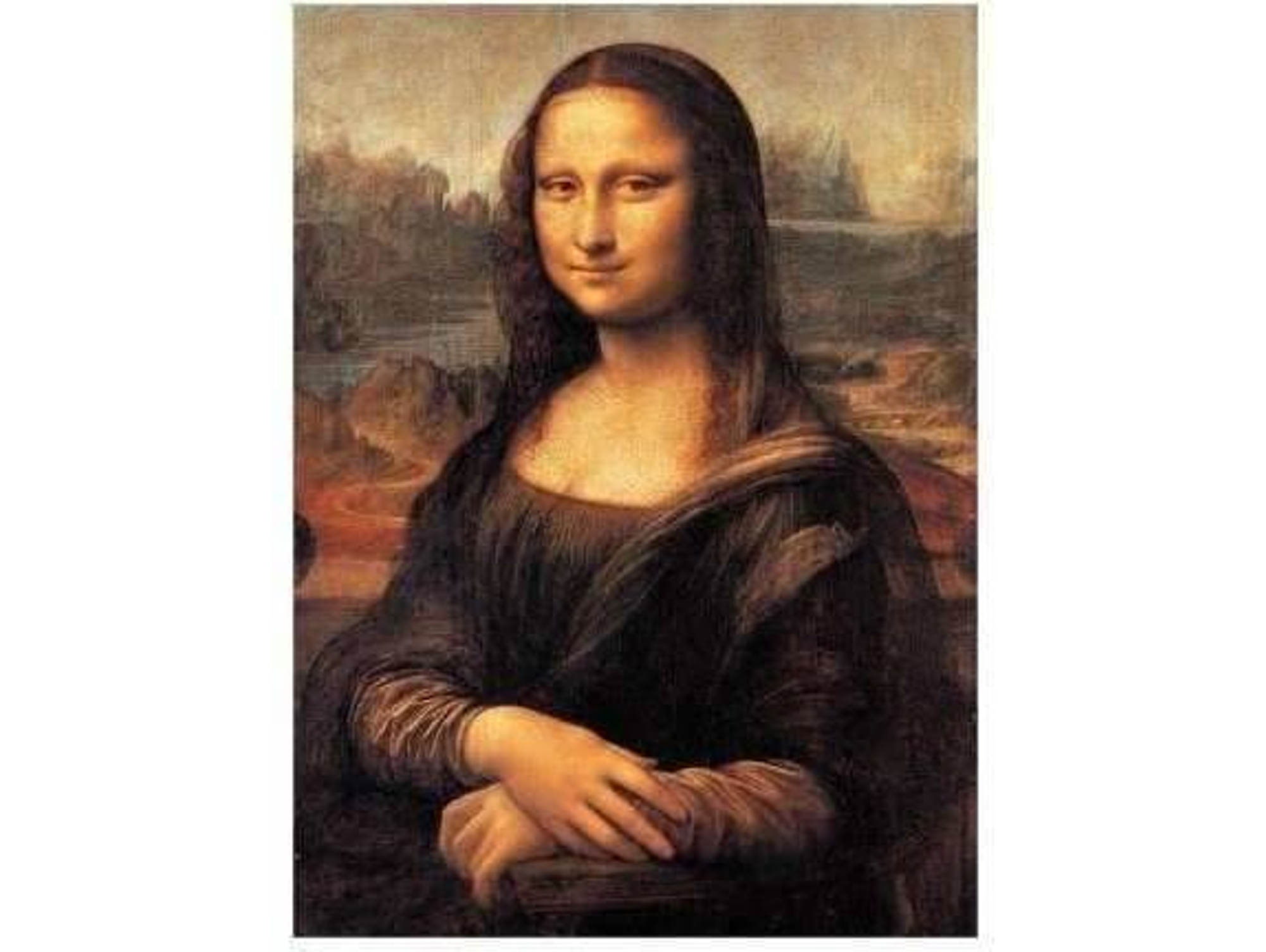 Puzzle CLEMENTONI Leonardo da Vinci: Mona Lisa (1000 Piezas)
