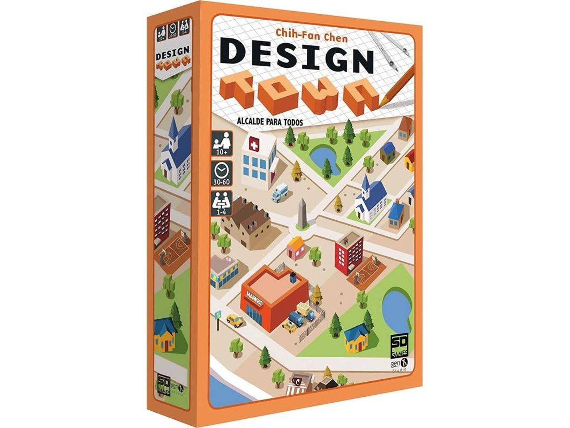 Juego de Mesa SD DISTRIBUCIONES Design Town