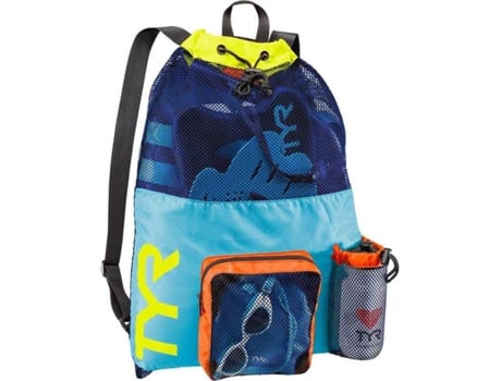 Bolsas De Deporte TYR Sace De Malla Grande Madre Amarillo (40 L)