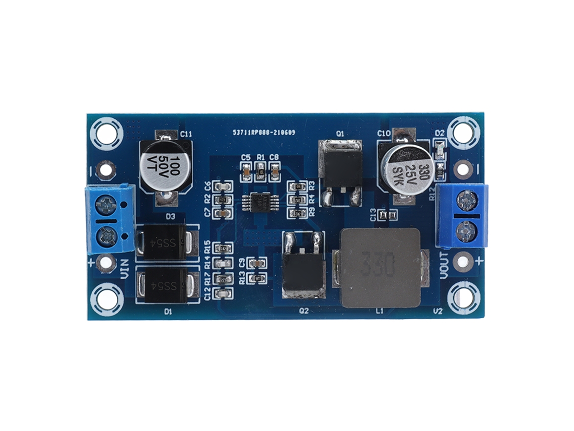 Módulo Convertidor Cc-cc Reductor, Entrada De 16-36 V, Salida De 12 V, Regulador De Voltaje De 6 A Y 75 W.
