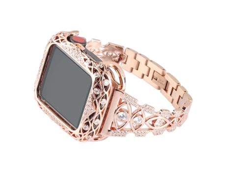 Correa para Smartwatch Ojo de cobre metálico para Apple Watch Ultra 49 mm y Watch Ultra 2 49 mm / Series 9, 8 y 7 45 mm / SE 3, SE 2, 6, SE, 5 y 4 ...