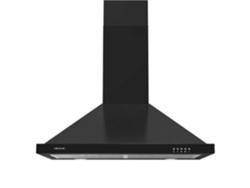 Cecotec Campana Extractora Piramidal De 60cm Bolero Flux Pm 604300 Black C. Motor 105w Succión 430m3/h Control Mecánico 3 Niveles De Potencia