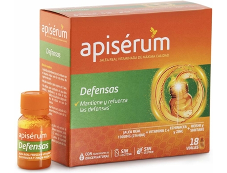 Complemento Alimentar APISERUM Defensas 18 Viales
