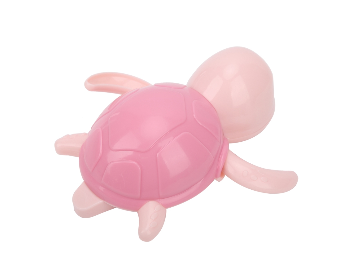 Termómetro De Baño Para Bebés Con Forma De Tortuga Flotante Y Juguete De Seguridad Rosa