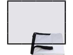 Pantalla De Proyector Portátil, Pantalla De Proyección Plegable Para Exteriores Con Bolsa De Transporte,
