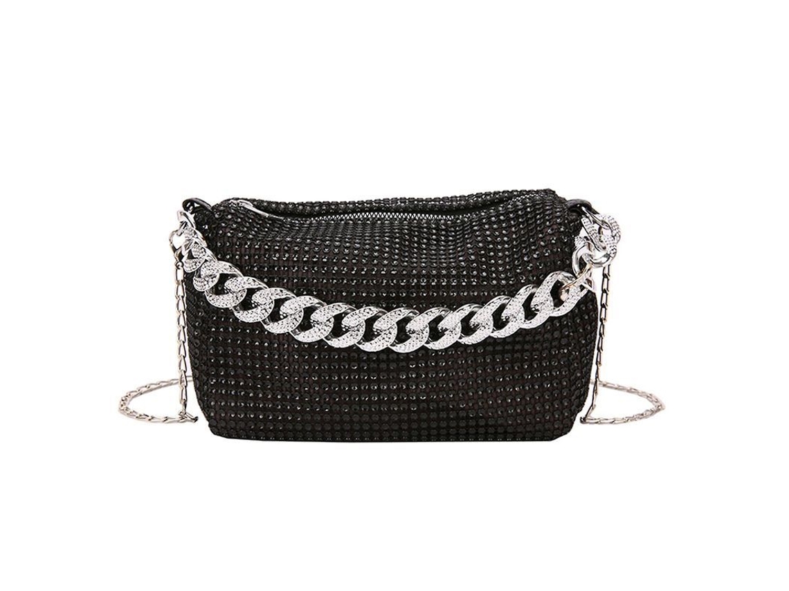 2026-bolso De Noche Con Piedras Brillantes Para Fiesta De Carnaval Bolsa De Hombro Underarm