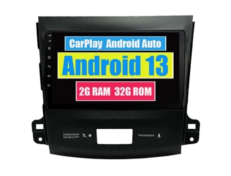 Autoradio Multimedia ROVERONE para Mitsubishi Outlander 2 CW0W 2005-2011 para Citroen C-Crosser para Peugeot 4007 2007-2012 CarPlay Android Coche R...