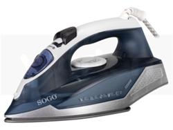 Plancha de Vapor SOGO PLA-SS-6170 (2200 W - Base Cerámica)