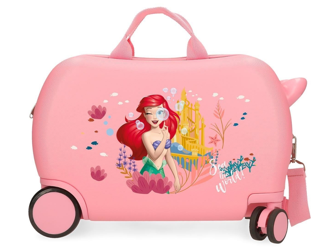 Disney Maleta Infantil Princess Abs Azul Claro