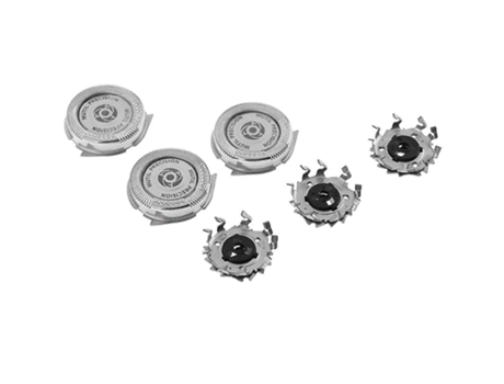 Cabezales de afeitadora de 3 piezas para maquinilla de afeitar Philips Sh50 VENISYMLIS