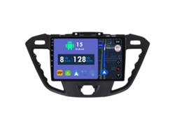 Coche Radio Android Auto Autoradio 8GB RAM 128G ROM CarPlay Navegación GPS Pantalla Táctil RoverOne para Ford Tourneo Custom 1 I Transit 2012 - 2021 