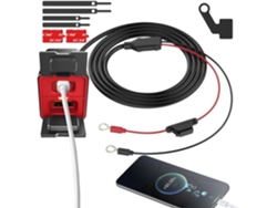 Puerto Usb Para Motocicleta, Cargador Impermeable Para Motocicleta, Antirrobo, Ajuste De Velocidad Múltiple