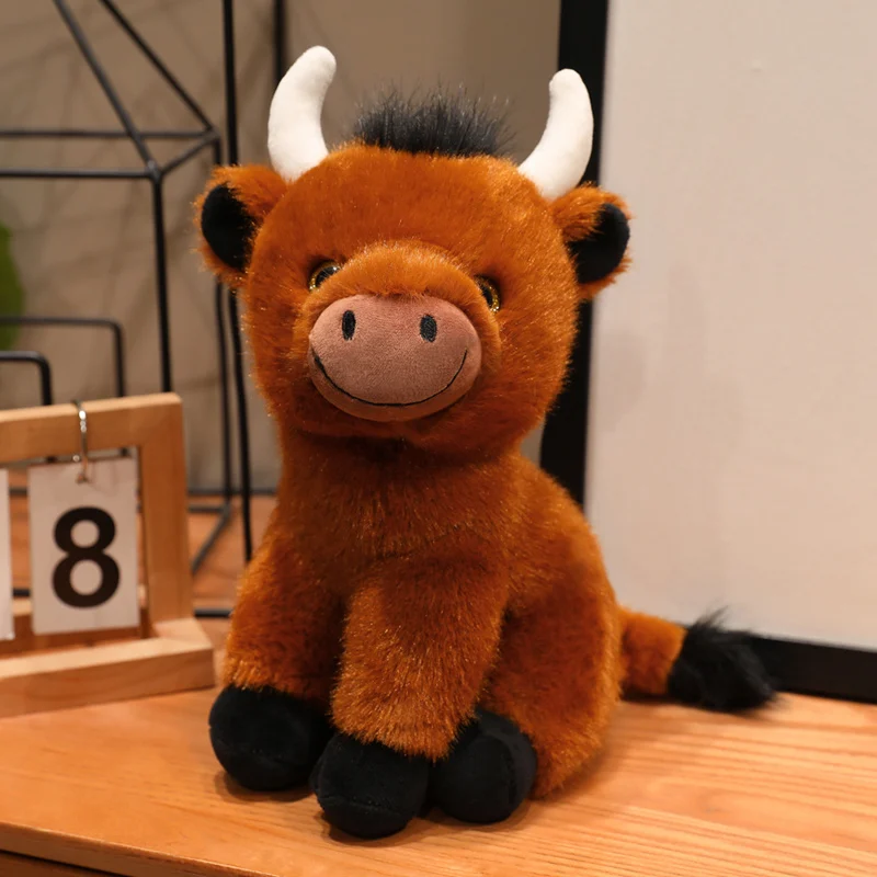 (naranja, 27 Cm) Lindo Peluche De Dibujos Animados De Anime De Las Tierras Altas