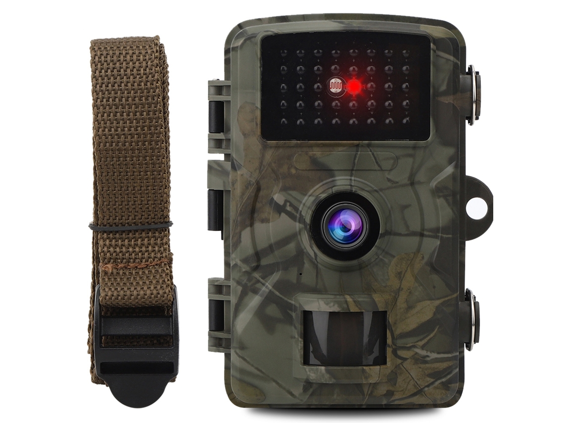 Cámara De Caza Hd 16mp 1080p Visión Nocturna Infrarroja Impermeable Para Monitoreo