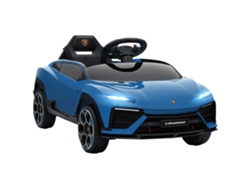 Coche Eléctrico Infantil Tipo Lamborghini 12v 2 Motores 4km/h Azul