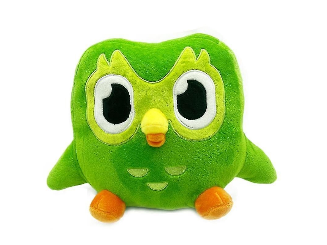 Peluche Duolingo Duo, Regalo Del Décimo Aniversario Del Búho Verde Para Niños, Muñeco De Peluche