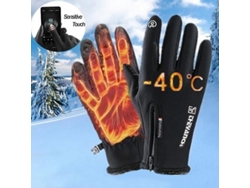 Guantes tácticos de malla térmica impermeables y resistentes al viento para invierno 2026, ideales para correr, practicar deportes, hacer senderismo y pescar.