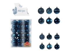 48PCS Adornos de bolas de Navidad Decoración de árbol de Navidad