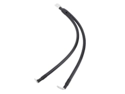Cable Flexible Para Batería De 6 Awg Con Terminales Sc35 Y Sc16 Para Barcos, Motocicletas, Coches Y Tractores, 0,5 M.