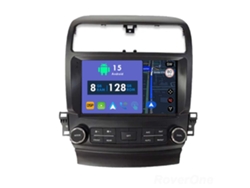 Coche Radio Android Auto Autoradio 8GB RAM 128G ROM CarPlay Navegación GPS Pantalla Táctil RoverOne para Honda Inspire 4 2003 - 2007 Acura TSX 2003 - 2008 