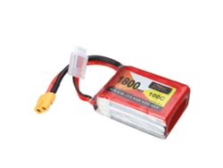 Batería Zop Power de 11,1 V, 1800 mAh, 100 C, 3 s, Lipo, conector XT60 para dron RC