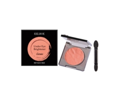 Crema iluminadora de larga duración para el contorno de ojos con carmín.